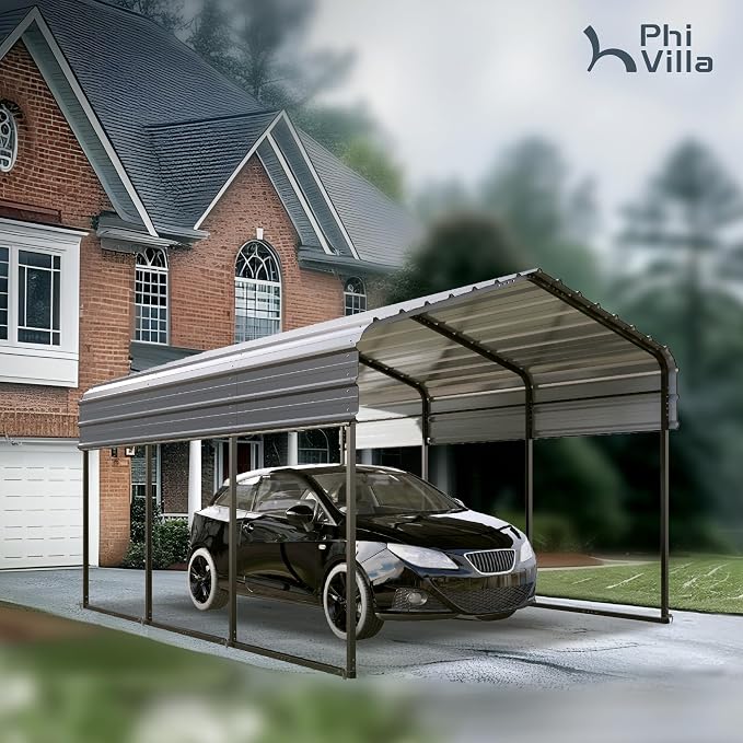 PHI VILLA 10 x 15 ft Heavy Duty Carport - Image 2