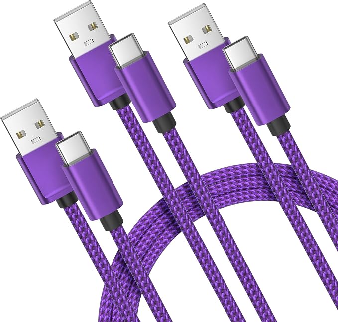 Basesailor USB Type C Charger Cable 3-Pack 3.3/6.6/10FT, Charging Cord by Basesailor