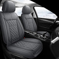 Pariitadin Leather Car Seat Covers Front Pair, Waterproof Breathable Faux by Pariitadin