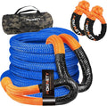 Kinetic Recovery Tow Rope: 1.26" x 30ft 55000LBS Snatch Strap by HOKINETY