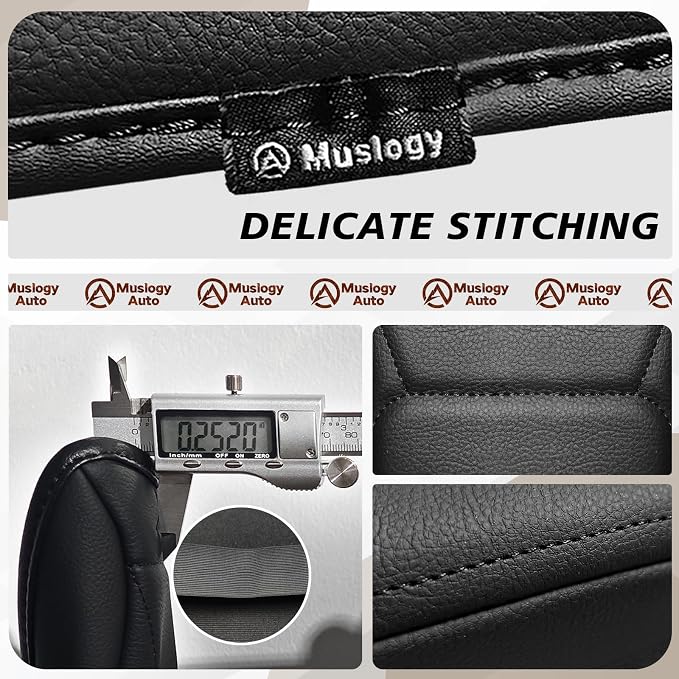 Muslogy Center Console Armrest Cover Compatible - Image 3