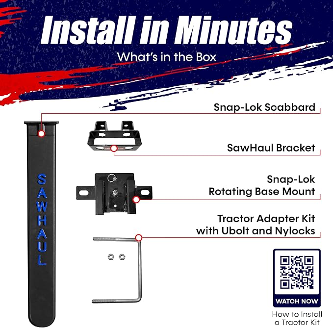 SawHaul Snap-Lok Universal Chainsaw Carrier Kit - Image 6
