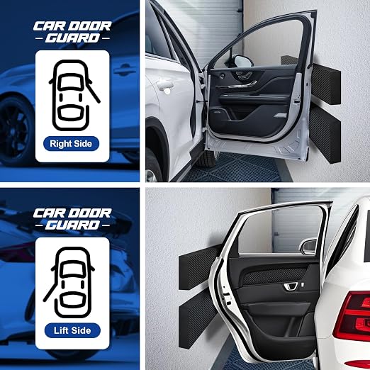 Spurtar Garage Wall Protector, 4 Pack Garage Car Door Protector and Thick Car - Image 4