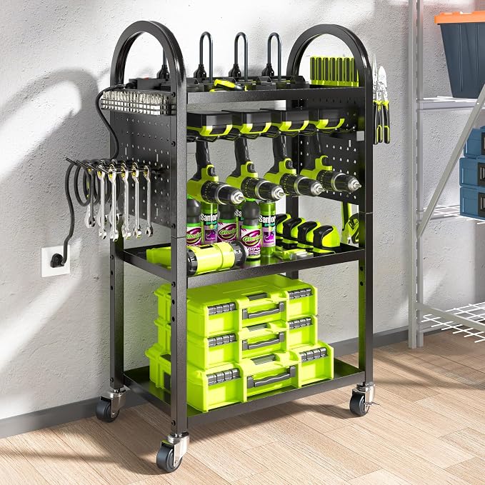 KAFAHOM Power Tool Organizer Cart by KAFAHOM
