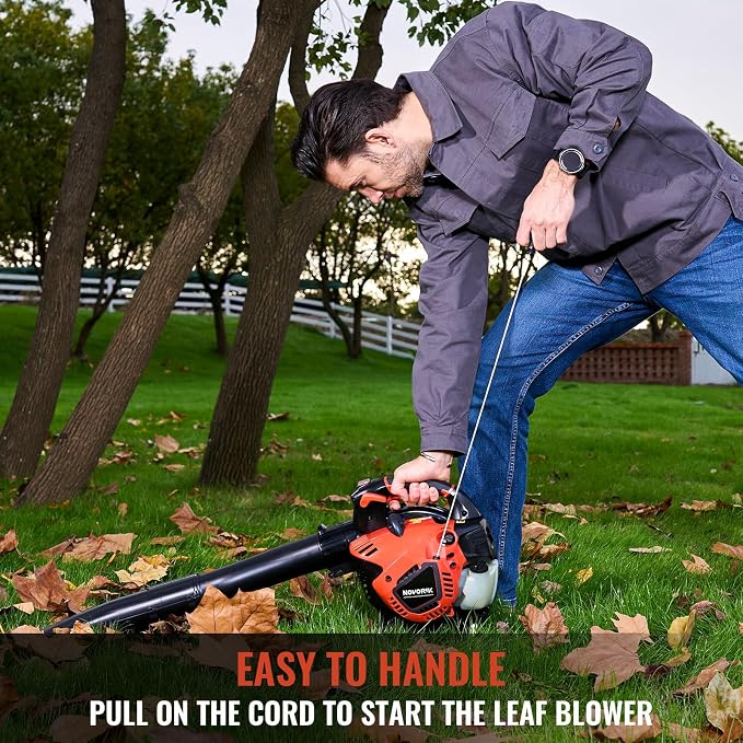 25CC Gas Leaf Blower 420-CFM, 2 Cycle Handheld Leaf Blower - Image 7