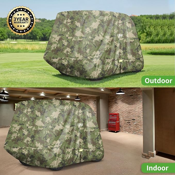 10L0L Heavy Duty Golf Cart Cover - Image 3