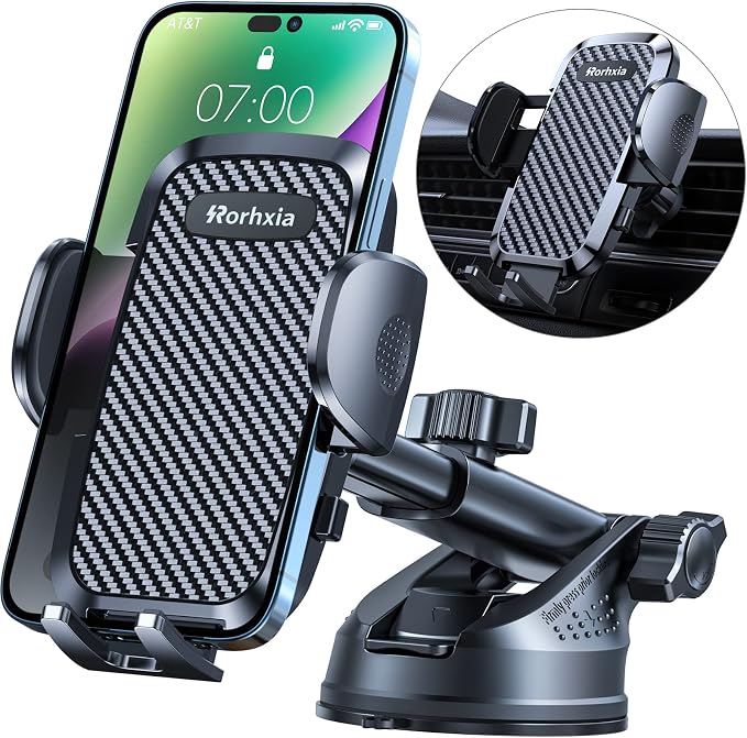 3-in-1 Car Phone Mount by Rorhxia