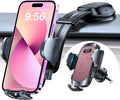 HTU Upgraded Strongest Suction Car Phone Holder Bendable Arm, Never Block View by HTU15yearsincarmounts