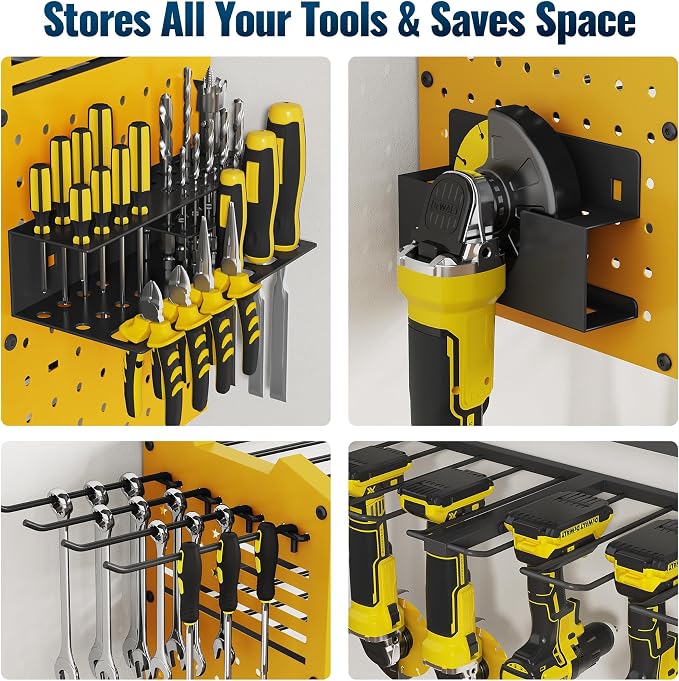 Tomorotec Wall-Mounted Power Tool Storage Rack - Image 4