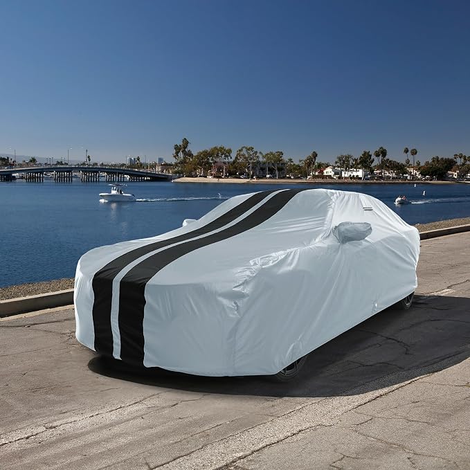 iCarCover Custom Car Cover for Chevy Corsica Waterproof All Weather Rain Snow - Image 7