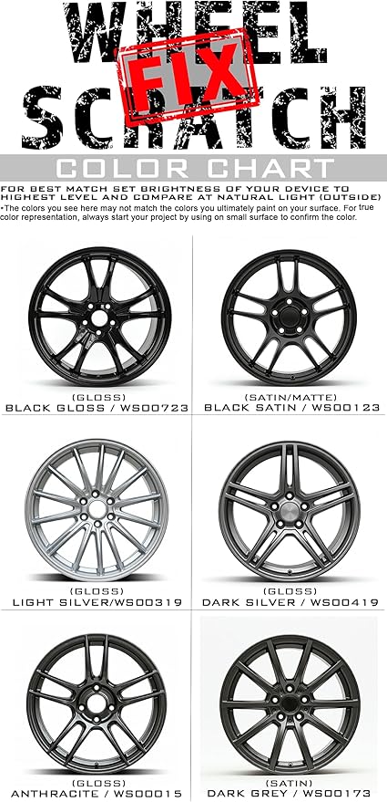 Matte Black Rim Touch Up Paint, Car Wheel Scratch Repair, Wheel Touch Up Paint - Image 7