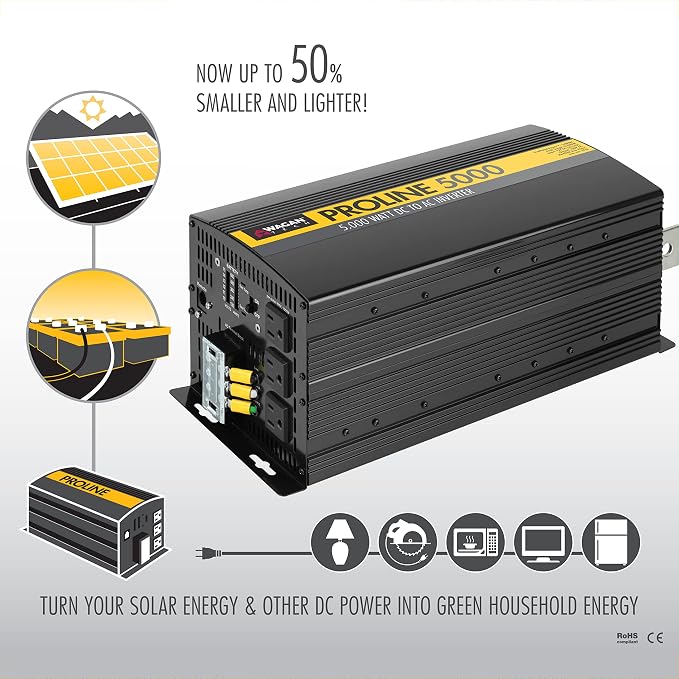Wagan EL3744 12V 5000 Watt Power Inverter - Image 5