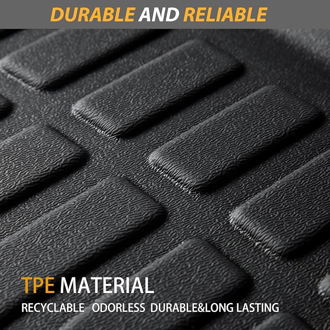 AIPOIL® Floor Mats for 2017-2020 Ford Fusion & Lincoln MKZ | Front & 2nd Row | - Image 6