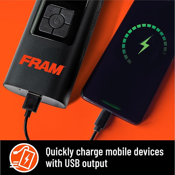 FRAM FEK40002 Portable Emergency Tire Inflator - Image 7