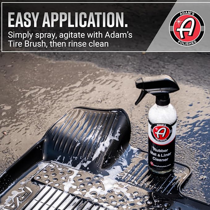 Adam's Polishes Rubber Mat & Liner Cleaner Protectant & Rubber Floor Mat - Image 5