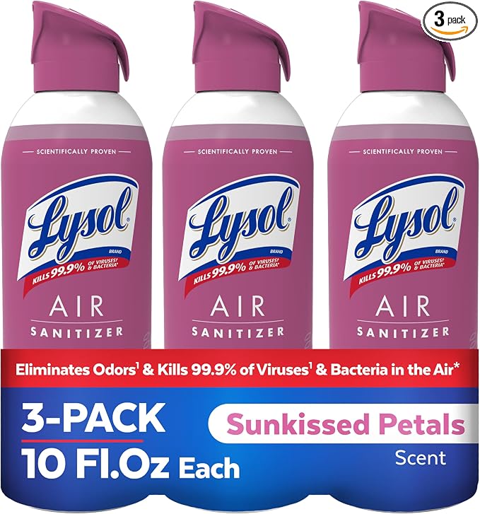 Lysol Air Sanitizer Spray with Odor Eliminator by Lysol