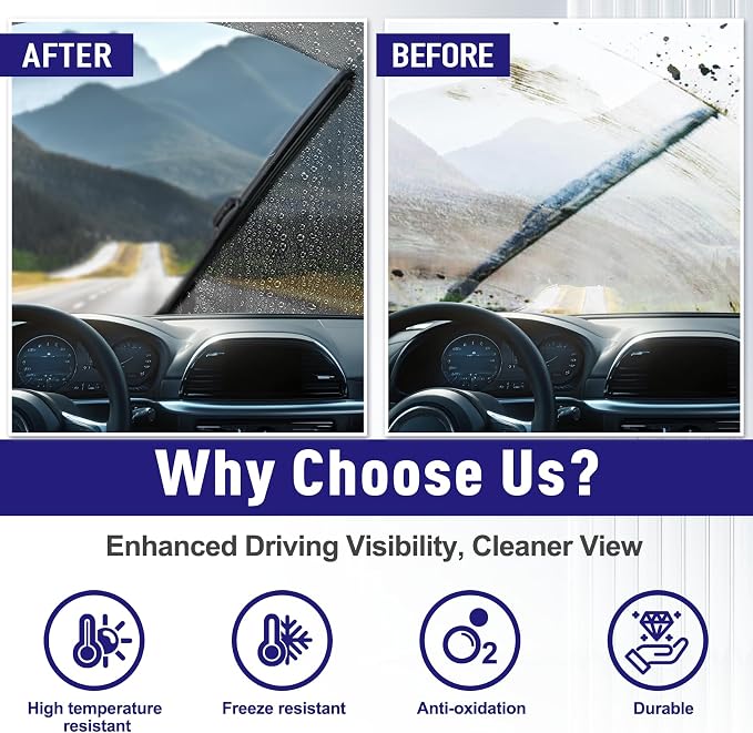 AJK Wiper Blades for Chevrolet Silverado 2019 2020 2021 2022 2023 2024 - Image 6