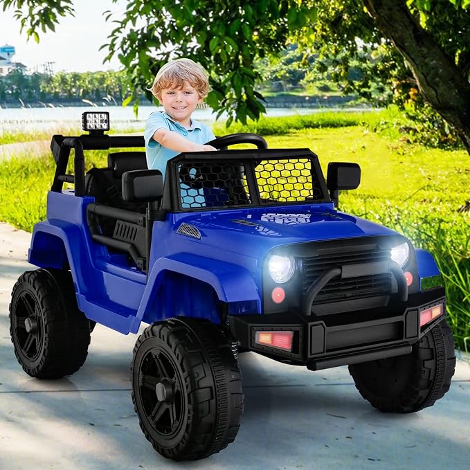 OLAKIDS Kids Ride On Truck, 12V Electric Vehicle Car - Image 2