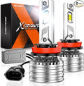 SEALIGHT H11/H8/H9 Fog Bulb, X4I 55, 000LM Super Bright H11 Light Powersport by SEALIGHT