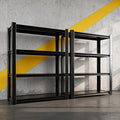 60" H x 40" W x 20" D 4-Tier Heavy Duty Garage Shelving Unit, 2000 LBS Capacity by Nexvrtau
