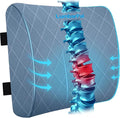 Lumbar Support Pillow for Office Chair Back Support Lumbar Pillow for Car by TushGuard