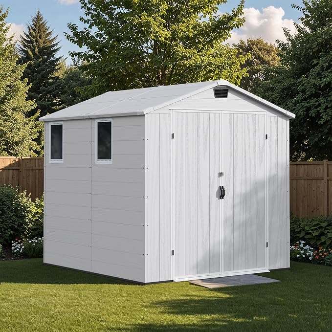 Patiowell 6x8 FT Outdoor Storage Shed - Image 2