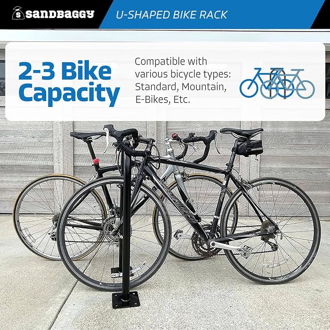 Sandbaggy U Shaped Bike Rack - Image 4