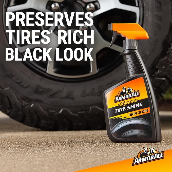 Armor All Car Tire Shine, One-Step Tire Shine Spray - Image 2
