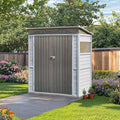 MyVoice 3x5 FT Wooden Outdoor Storage Shed by MyVoice
