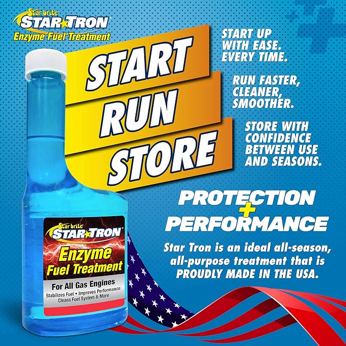 STAR BRITE Star Tron Enzyme Fuel Treatment Concentrate, 128 Fl. Oz. – Treats up - Image 3