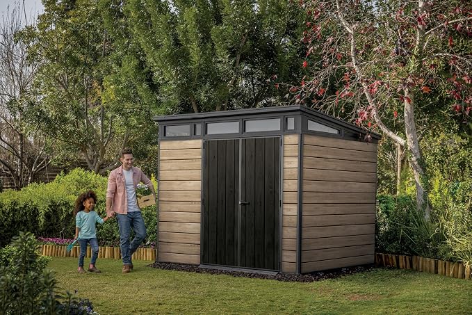 Keter Signature Collection 9x7 Ft All-Weather Storage Shed - Image 2