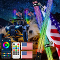 DREAMIZER 2PCS 3FT RGB Whip Lights by DREAMIZER