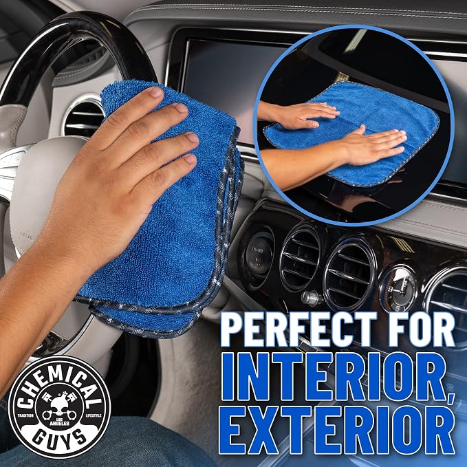 Chemical Guys MIC110003 Professional Grade Premium Microfiber Towels, Home - Image 4