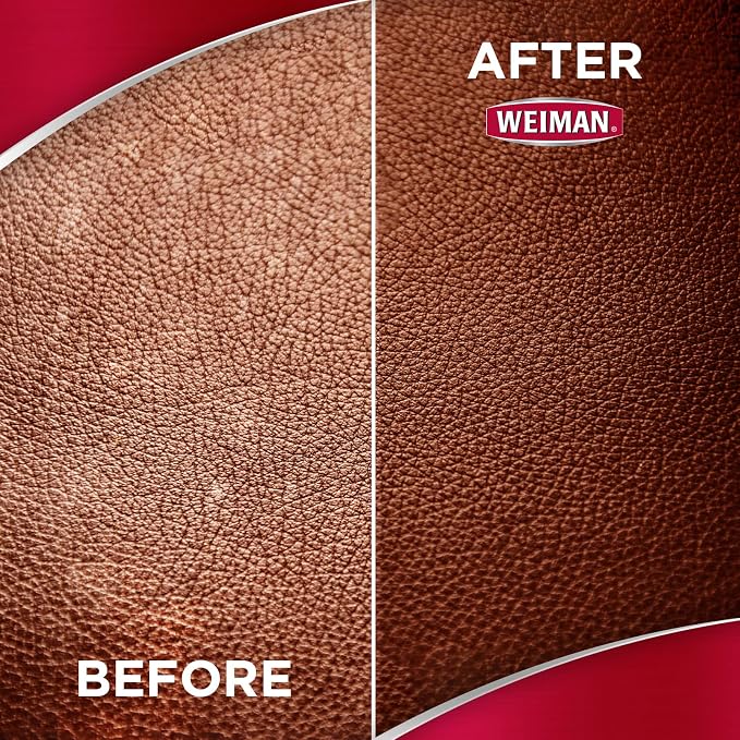 Weiman Leather Cleaner & Conditioner Care Kit | Restores Leather Surfaces | - Image 8