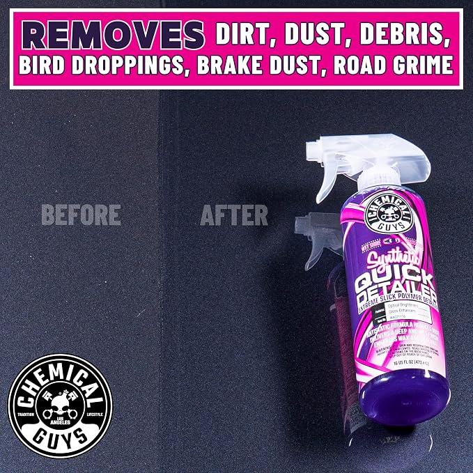 Chemical Guys WAC211 Synthetic Quick Detailer, Extreme Slick Polymer Detailer - Image 5