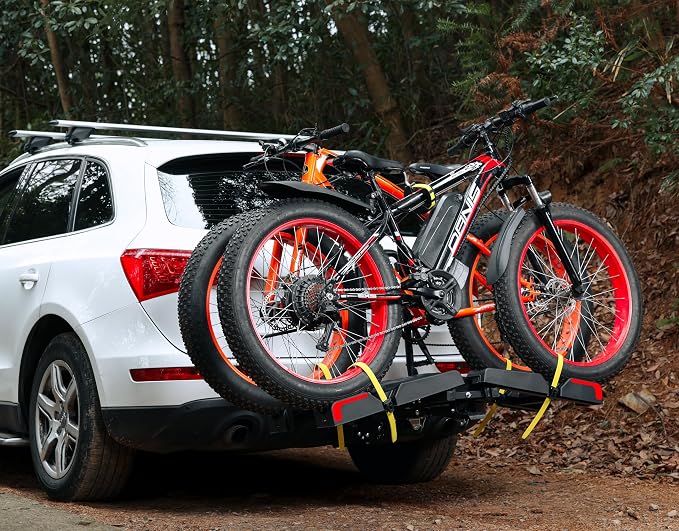2 E-Bike Foldable Hitch Mount Bike Rack - Image 8