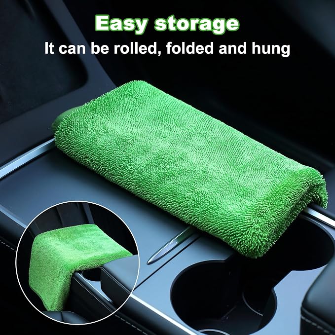 JOYMOOP Car Dry Towel, Quick Drying, Medium Size, Polyester Fiber & Polyamide - Image 8