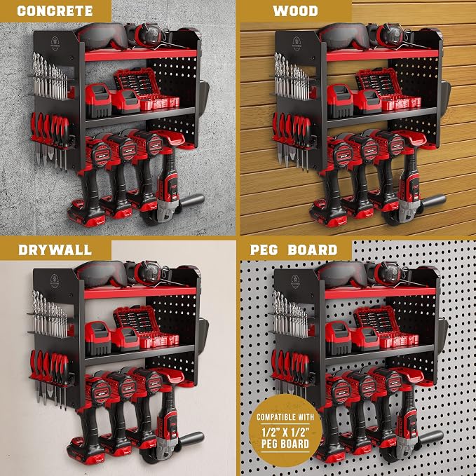 Power Tool Organizer Wall Mount - Image 6