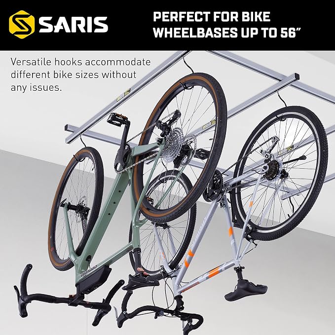 Saris Bike Storage, Cycle Glide Home Bicycle Parking, Ceiling Rack and - Image 6