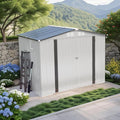 ARMSET 8x6 FT Metal Outdoor Storage Shed by ARMSET