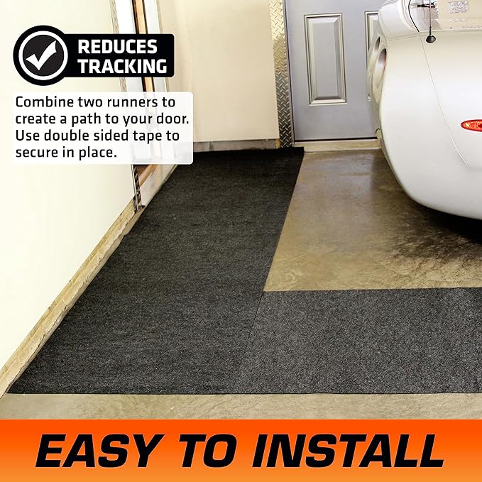 Armor All Garage Floor Runner Mat, Protects Surfaces, Transforms Garage - Image 2