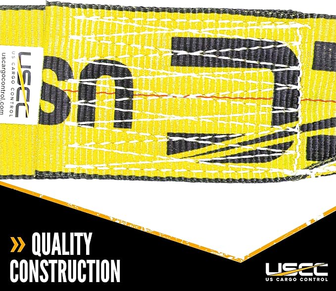 US Cargo Control Heavy Duty Yellow Fixed End - Image 9