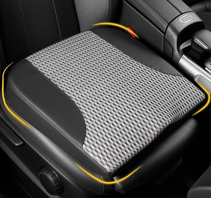 Car Seat Cushion, Comfortable Memory Foam Seat Pillow by LoftyAim