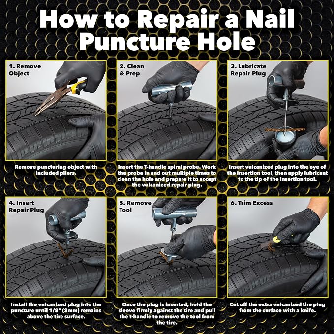 Silverback Automotive Tire Repair Kit - Image 3