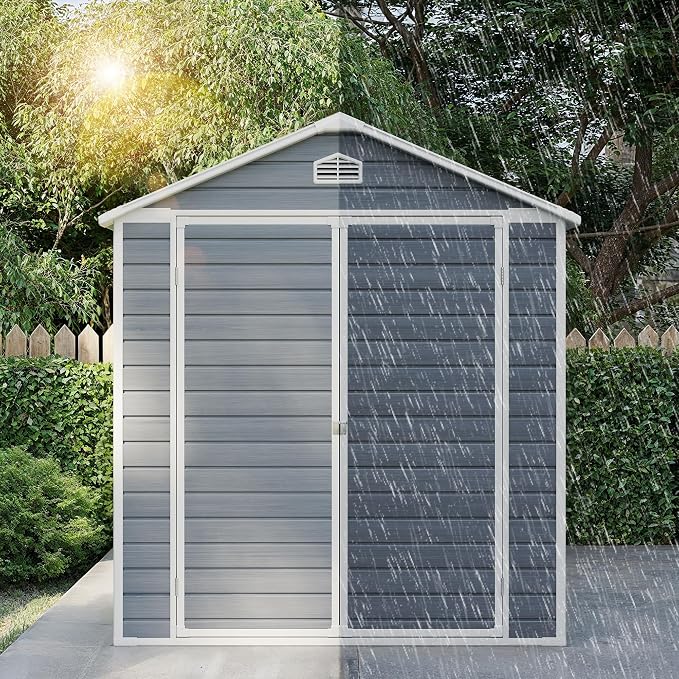 Gizoon 8x6 FT Outdoor Storage Shed - Image 5