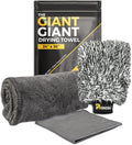 The Giant Giant 24"x36" Car Drying Towel – Ultra Absorbent 1200 GSM Twisted by PHINISH