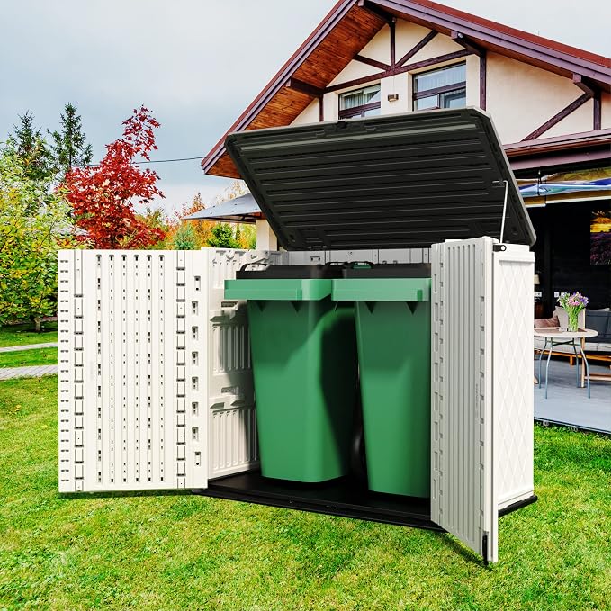 ADDOK Horizontal Storage Shed Outdoor - Image 7