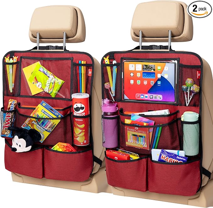 Helteko Backseat Car Organizer, Kick Mats Back Seat Protector by Helteko