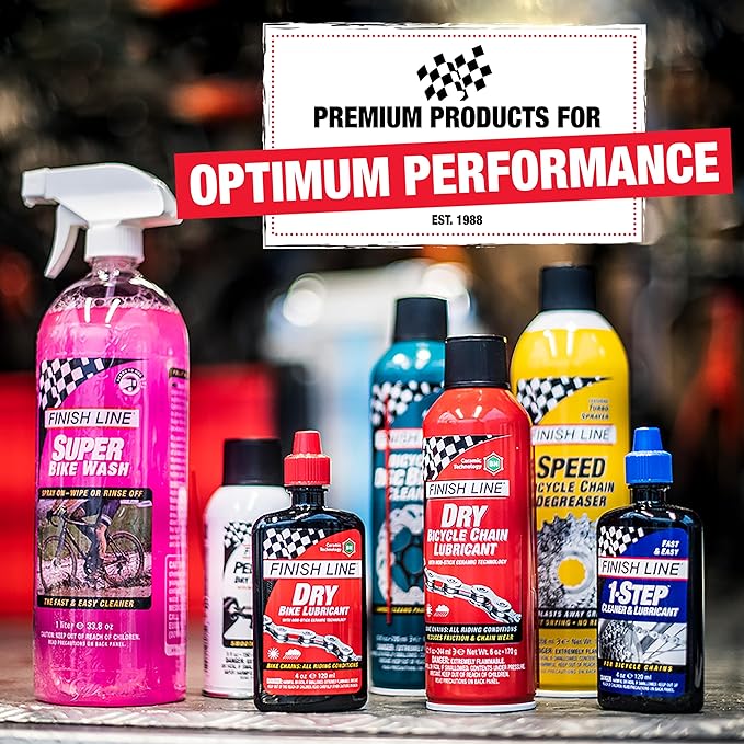 Finish Line WET Bicycle Chain Lube 1 Gallon Jug - Image 5