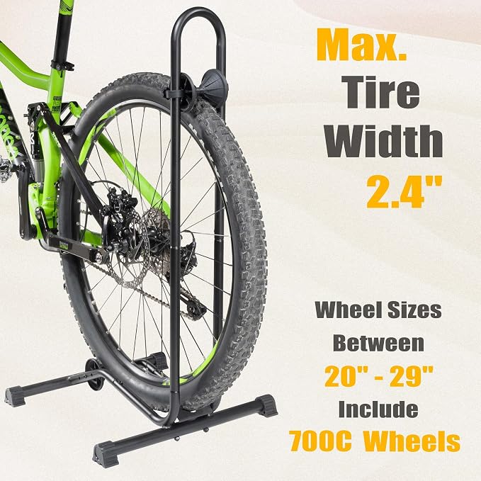 CyclingDeal Bike Floor Stand Parking Rack - Image 2